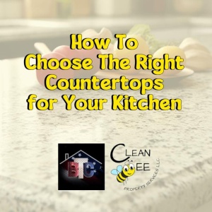 How To Choose The Right Counter Tops For Your Kitchen